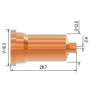 Drážkovacia tryska 100 (balenie 10 kusov) Náhľad