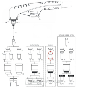 Drážkovacia tryska 100 (balenie 10 kusov) Drážkovacia tryska 100 (balenie 10 kusov) gallery main image