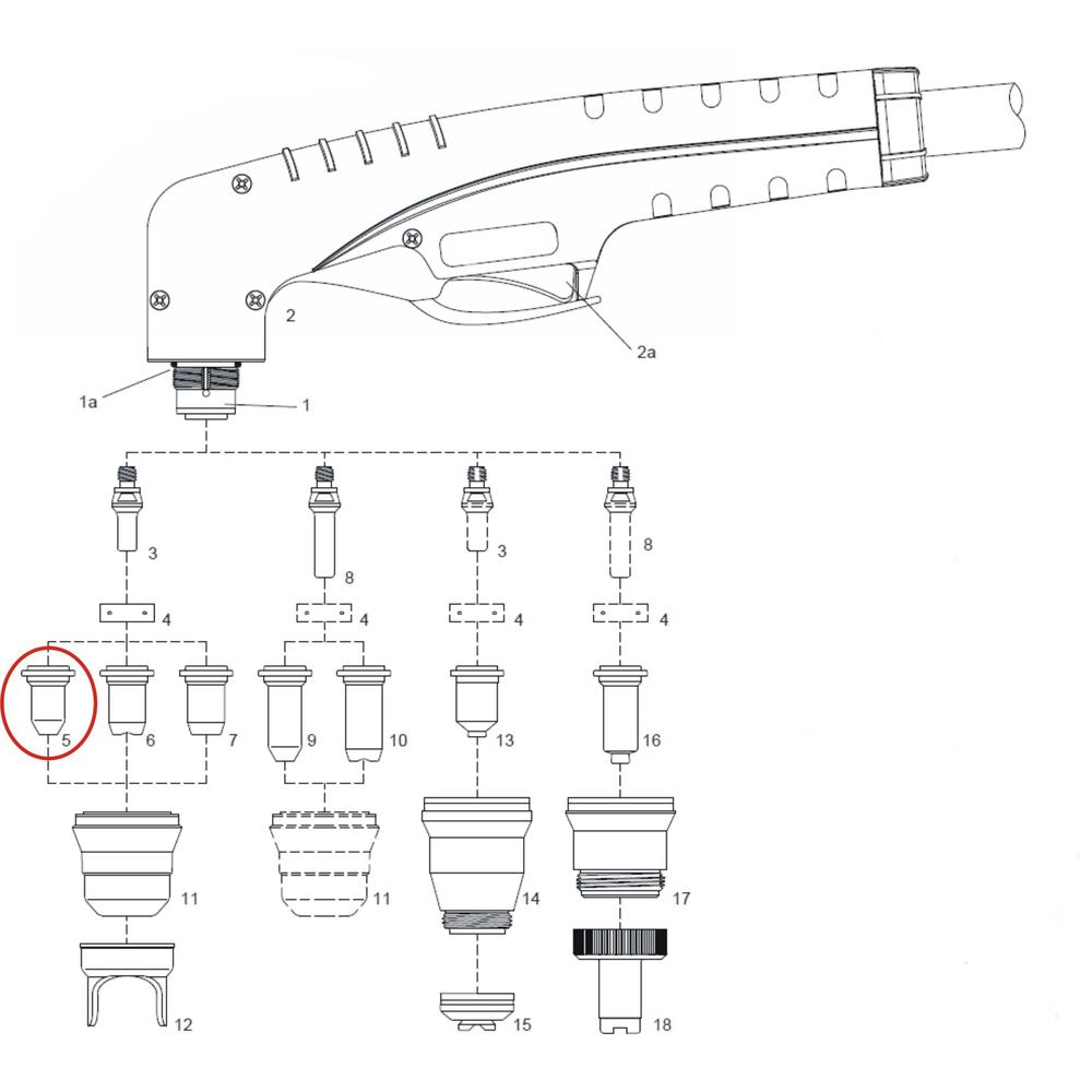 Tryska 0,65 10/20 A 60 (balenie po 10 ks)