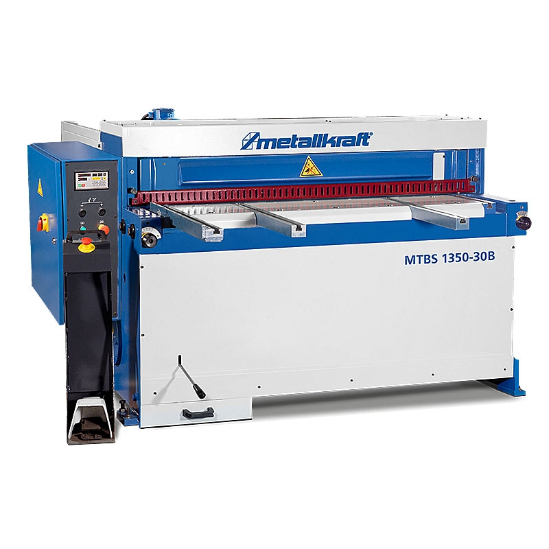 Metallkraft Elektrické nožnice na plech MTBS 1350-30 B s programovateľným zadným dorazom 3815513
