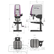 Stolní vŕtačka DX 17 V Náhľad