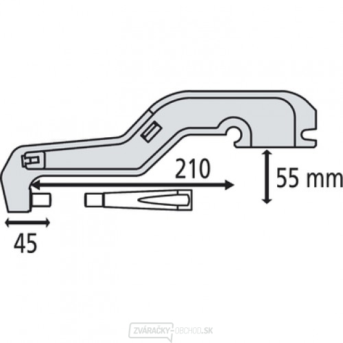 Rameno k pneumatickým bodovacím klieštím typ C2 Rameno k pneumatickým bodovacím klieštím typ C2 gallery main image