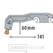 Rameno k pneumatickým bodovacím klieštím typ C6 - izolované Rameno k pneumatickým bodovacím klieštím typ C6 - izolované gallery main image