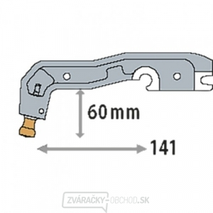 Rameno k pneumatickým bodovacím klieštím typ C6 - izolované gallery main image