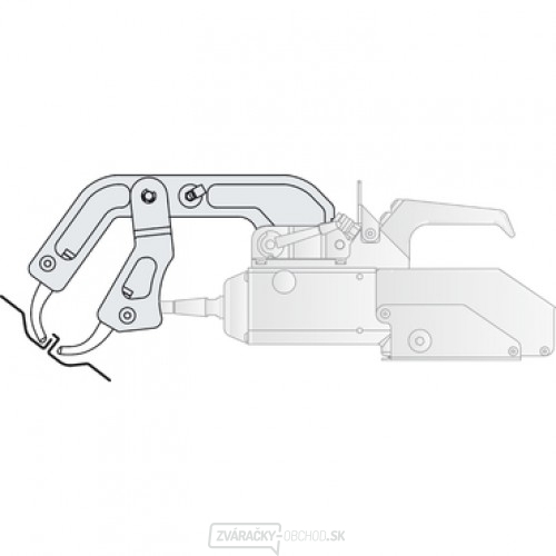 Rameno k pneumatickým bodovacím klieštím typ C10
