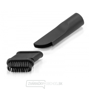 Plochá hubice s násuvným kefaem, Ø 32 mm, šedá Plochá hubice s násuvným kefaem, Ø 32 mm, šedá gallery main image