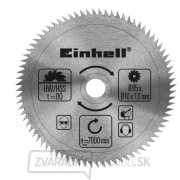 Pila okružná mini TC-CS 860/1 Kit Einhell Classic Náhľad