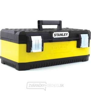 Kovoplastový box na náradie - žltý Stanley 50 x 29 x 22 cm