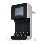 Solight nabíjačka s LCD displejom, AA/AAA, 450mA Solight nabíjačka s LCD displejom, AA/AAA, 450mA gallery main image