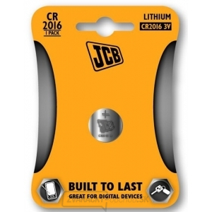 JCB gombíková lítiová batéria CR2016, blister 1 ks gallery main image