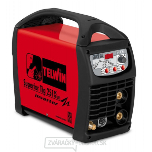 Invertorová zváračka TIG Superior TIG 251 DC - HF / LIFT / VRD Telwin Solo gallery main image