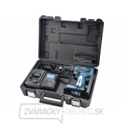 Aku vŕtací skrutkovač s príklepom EXTOL Industrial 18V Li-ion, 4 pólový motor, 2000mAh náhled