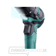 Aku vŕtací skrutkovač s príklepom EXTOL Industrial 18V Li-ion, 4 pólový motor, 2000mAh náhled