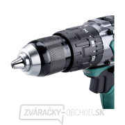 Aku vŕtací skrutkovač s príklepom EXTOL Industrial 18V Li-ion, 4 pólový motor, 2000mAh náhled