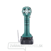 Aku vŕtací skrutkovač s príklepom EXTOL Industrial 18V Li-ion, 4 pólový motor, 2000mAh náhled