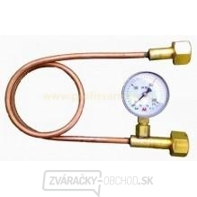 Přepouštěcí trubka CO2 s manometrem