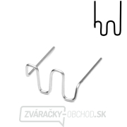 PW8 - sada 100 ks sponky tvare V z nerezovej ocele, Ø 0,8 mm gallery main image