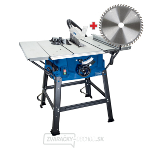 Stolová píla Scheppach HS 100 S + kotúč pre jemné rezy 48Z Stolová píla Scheppach HS 100 S + kotúč pre jemné rezy 48Z gallery main image