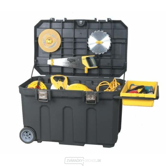 Pojazdný montážny box Stanley Mobile JobChest s integrovaným zámkom