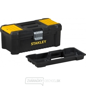 Box na náradie s kovovou prezkou Stanley 32x19x13 cm