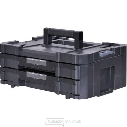 FATMAX Kufor na náradie s 2 plytkými zásuvkami TSTAK IV, 8 litrov Stanley