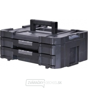 FATMAX Kufor na náradie s 2 plytkými zásuvkami TSTAK IV, 8 litrov Stanley FATMAX Kufor na náradie s 2 plytkými zásuvkami TSTAK IV, 8 litrov Stanley gallery main image