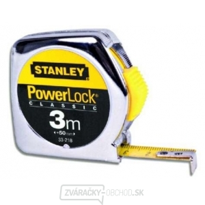 Zvinovací meter Powelock 3m s kovovým pouzdrem Stanley gallery main image