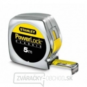 Zvinovací meter Powerlock 5m x 19 mm s plastovým ABS pouzdrem Stanley gallery main image