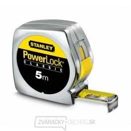 Zvinovací meter Powerlock 5m x 19 mm s plastovým ABS pouzdrem Stanley