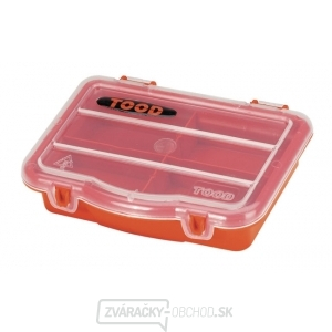 Plastový organizér 120x90x30mm - 4 prepážka Plastový organizér 120x90x30mm - 4 prepážka gallery main image