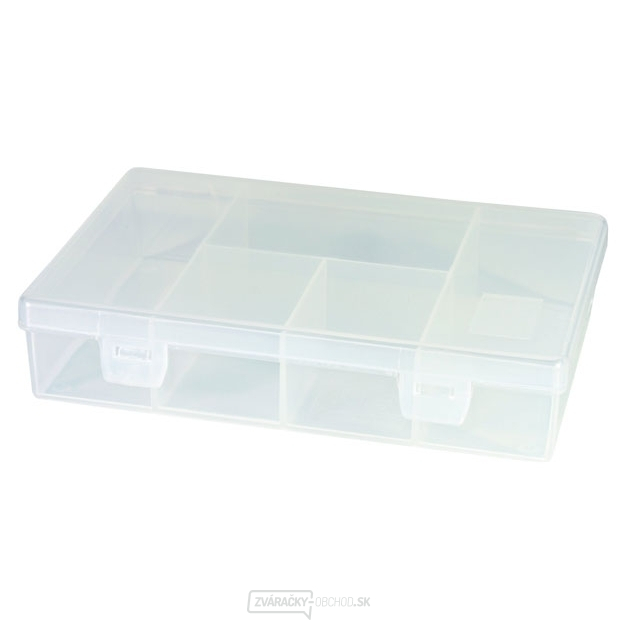 Plastový organizér 181x125x40mm - 5 prepážek
