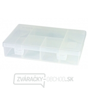Plastový organizér 181x125x40mm - 5 prepážek Plastový organizér 181x125x40mm - 5 prepážek gallery main image
