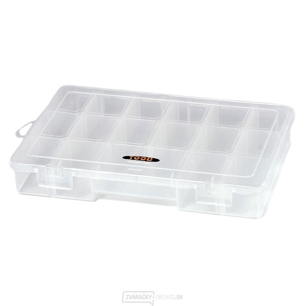 Plastový organizér 268x180x53mm - 7 prepážek