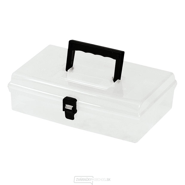 Plastový kufor 12" 300x200x90mm - transparentný