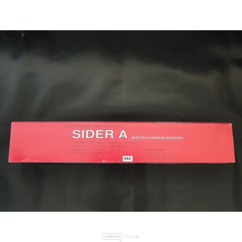 Bázické elektródy Sider A 3,20 x 450mm Bázické elektródy Sider A 3,20 x 450mm gallery main image