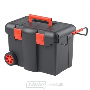 Plastový pojazdný kufor, 580x380x400mm Plastový pojazdný kufor, 580x380x400mm gallery main image