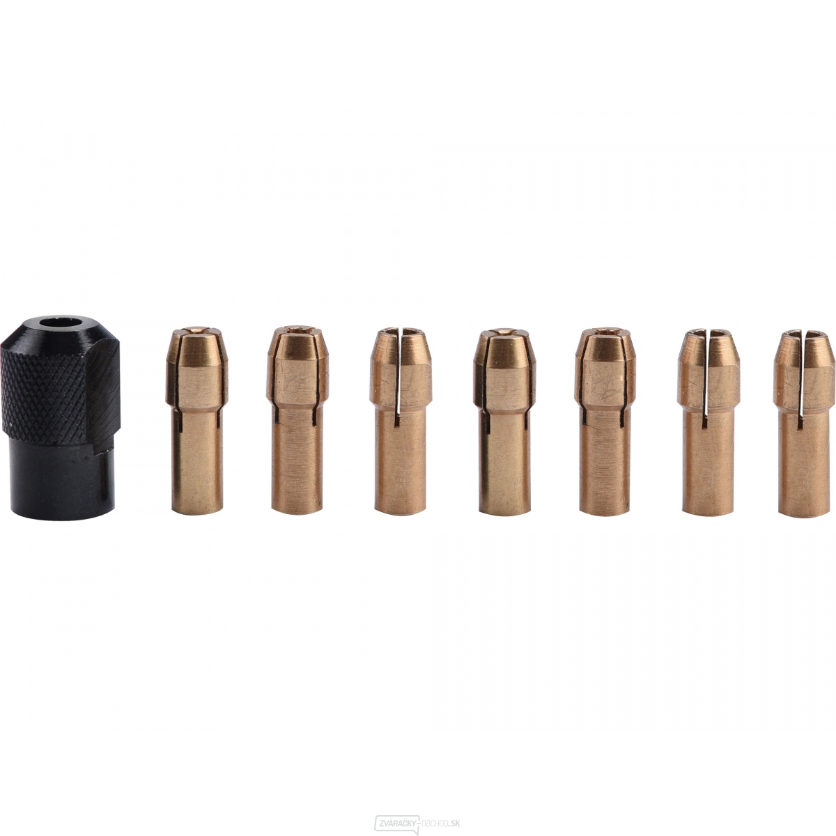 Klieštiny, sada 8ks - ∅1-1,6-2-2,3-3-2x3,2mm, hlavice M8x0,75