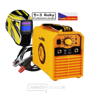 Zvárací invertor GAMA 166 SET - káble 16/3m + kukla Zvárací invertor GAMA 166 SET - káble 16/3m + kukla gallery main image