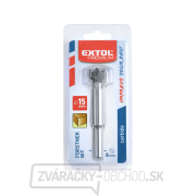 Fréza čelná-sukovník do dreva s SK plátkami, priemer 15mm, stopka 8mm Náhľad