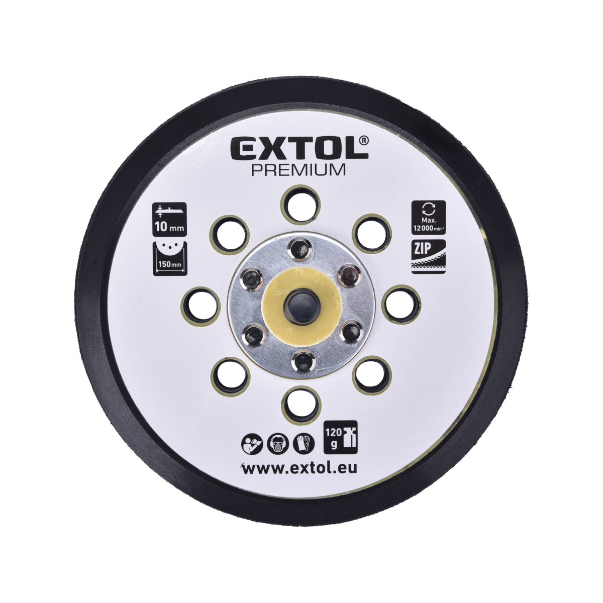 EXTOL PREMIUM Nosič kotúčů, suchý zips, priemer 150mm pre 8865038 8865038A