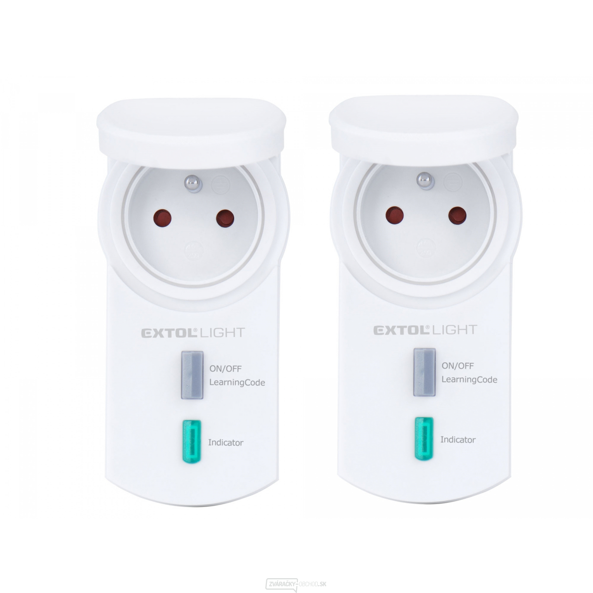 Zásuvka diaľkovo ovládaná, vonkajšie IP44, rozširujúca sada, dosah 30m - 2 ks Zásuvka diaľkovo ovládaná, vonkajšie IP44, rozširujúca sada, dosah 30m - 2 ks gallery main image