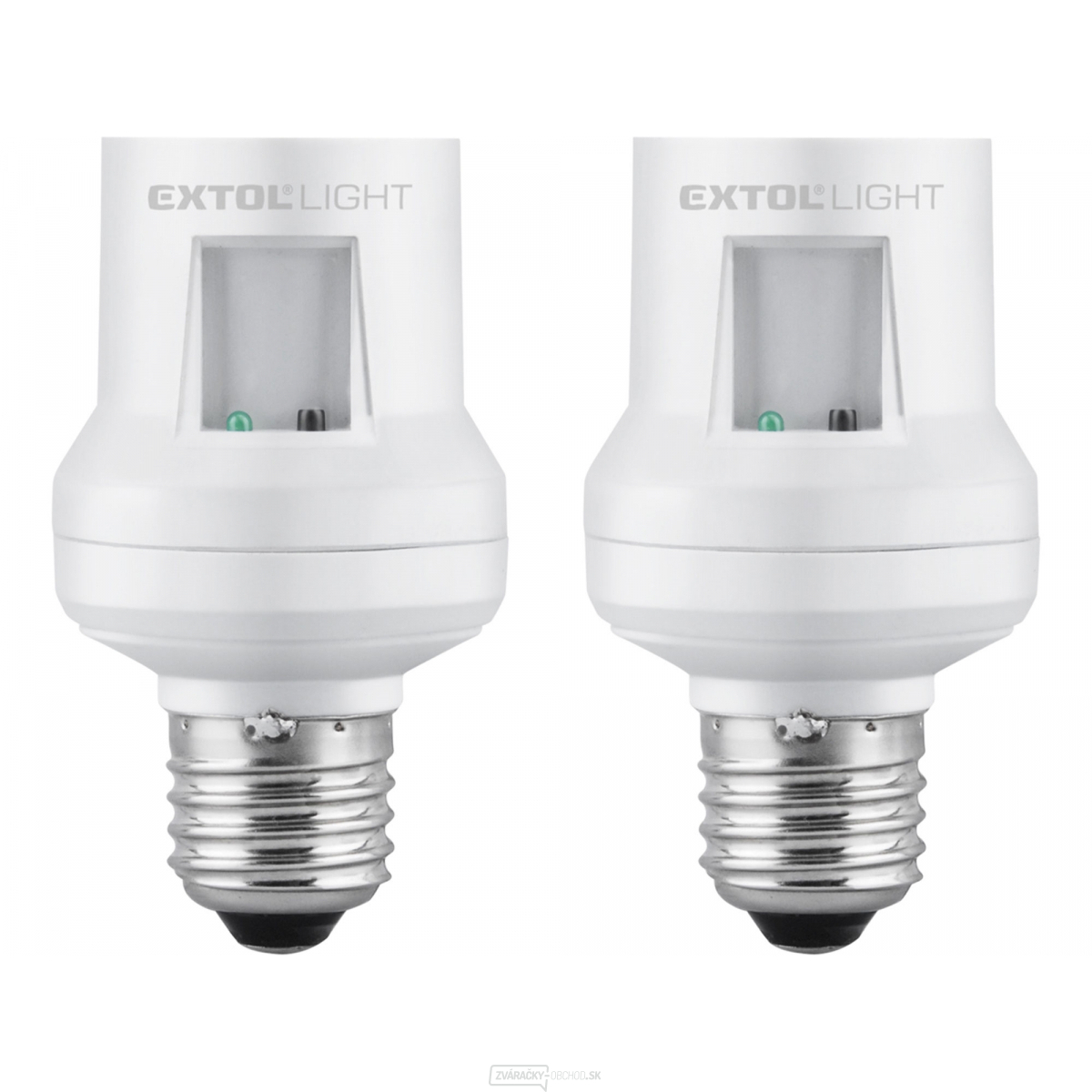 Objímka na žárovku dálkově ovládaná, rozšiřující sada, max. 60W žárovka, E27, dosah 30m - 2 ks Objímka na žárovku dálkově ovládaná, rozšiřující sada, max. 60W žárovka, E27, dosah 30m - 2 ks gallery main image