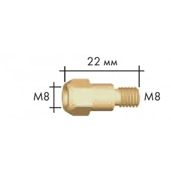 Mezikus MB26, M8/M8 22mm