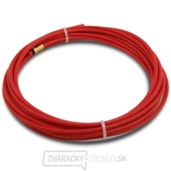 Teflónová trubička - červená - pre drôt 1,0 - 1,2 mm - 2,0 x 4,0 - 3 metre