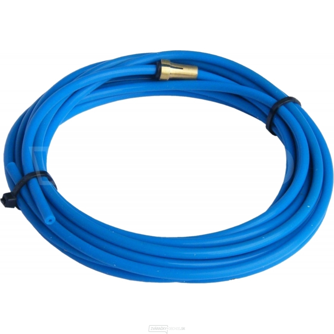 Teflónová trubička - modrá - pre drôt 0,6 - 1,0 mm - 1,5 x 4,0 - 5 metrov