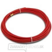 Teflónová trubička - červená - pre drôt 1,0 - 1,2 mm - 2,0 x 4,0 - 5 metrov gallery main image