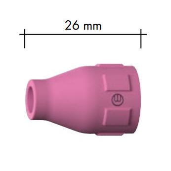 E-shop Binzel Keramická hubice 11 standard ABITIG GRIP 150/260 W 777.0084