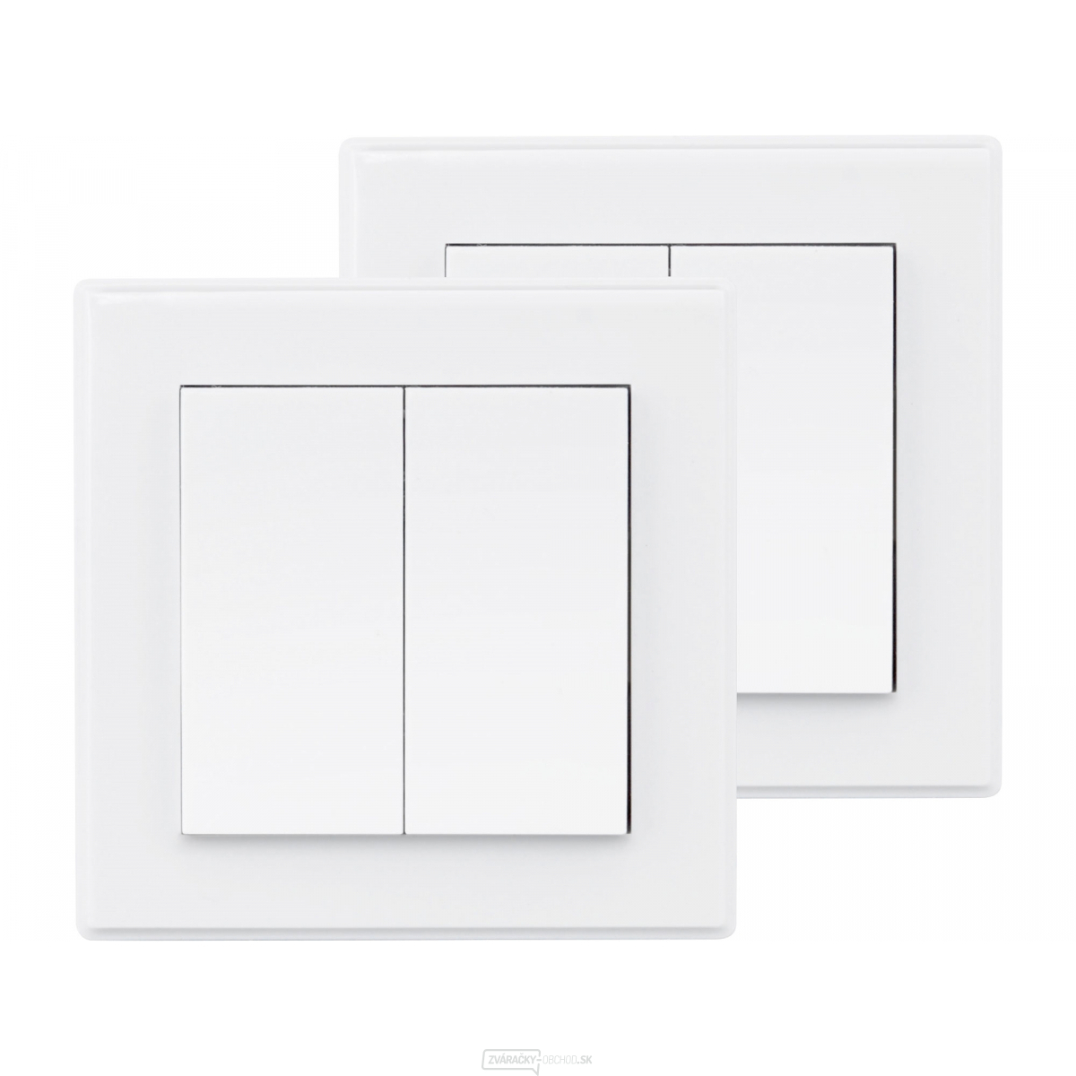 Vypínač/ovladač, dvojitý - 2 ks Vypínač/ovladač, dvojitý - 2 ks gallery main image