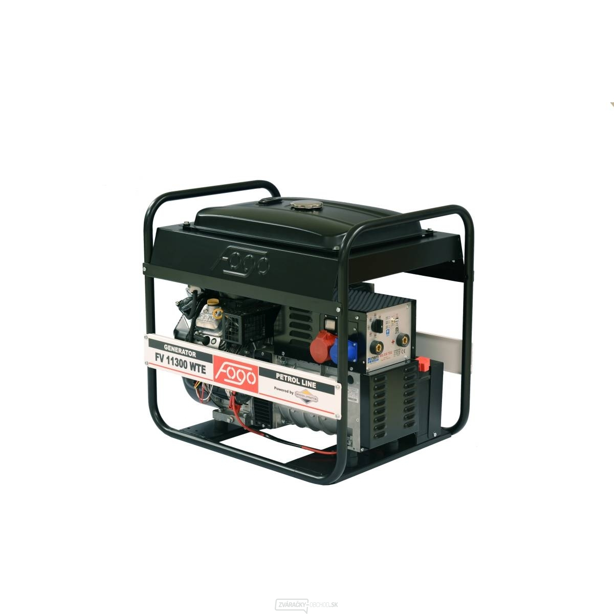 Elektrocentrála so zváračkou FV11300 TWE a el. štartérom a väčšou palivovou nádržou