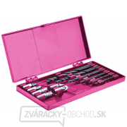 Aku vŕtací skrutkovač, ružový, 12V Li-ion, 1300mAh - sada v taške Aku vŕtací skrutkovač, ružový, 12V Li-ion, 1300mAh - sada v taške náhled